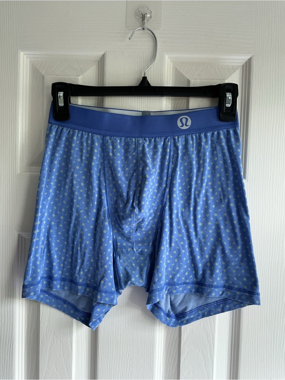 lululemon athletica Light Blue Dot-Print Boxer Briefs